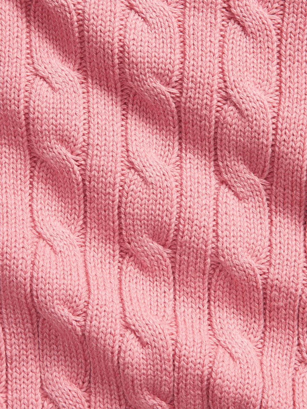 Свитер фактурной вязки Polo Ralph Lauren Kids, розовый — фото 3