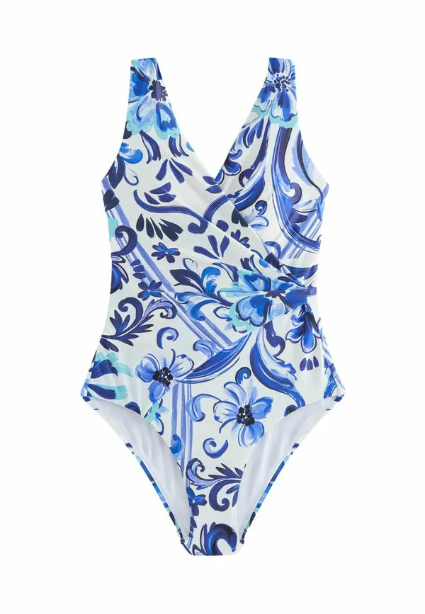 

Купальник-Комбинезон для невысоких девушек с эффектом утягивания живота Next, White/Blue Porcelain, Белый, Купальник-Комбинезон для невысоких девушек с эффектом утягивания живота Next, White/Blue Porcelain