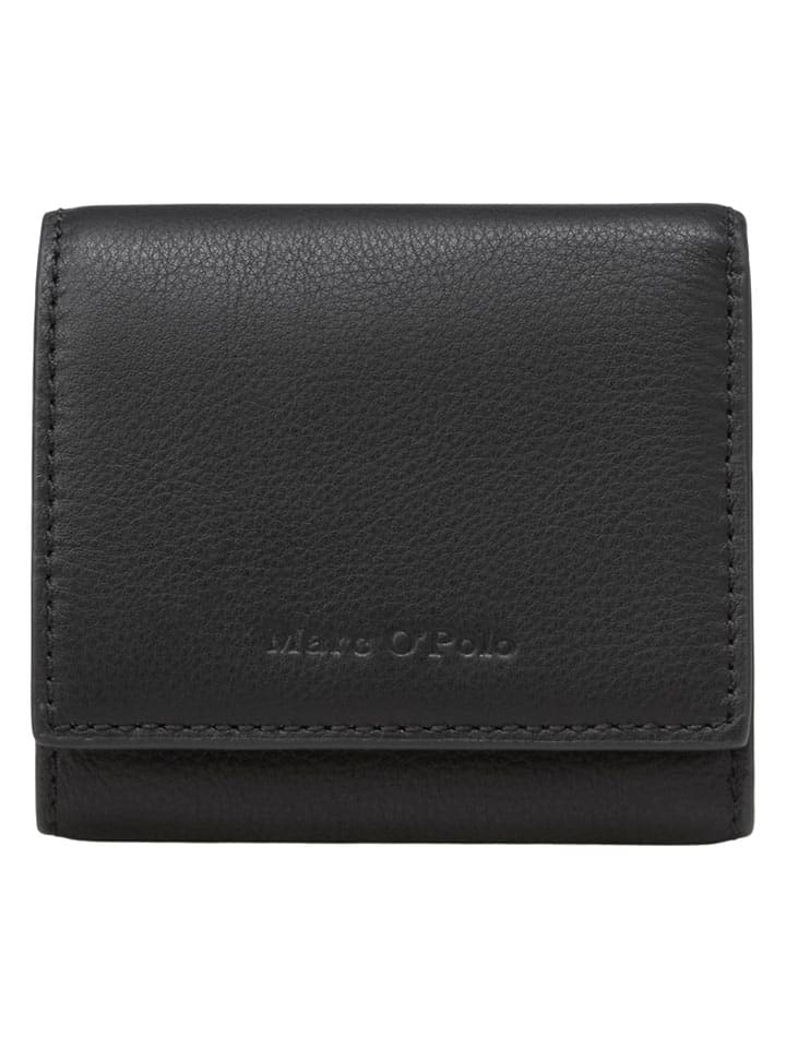 

Marc O'Polo Кожаный кошелек черного цвета - (Ш)11 x (В)9,5 x (Г)2,5 см