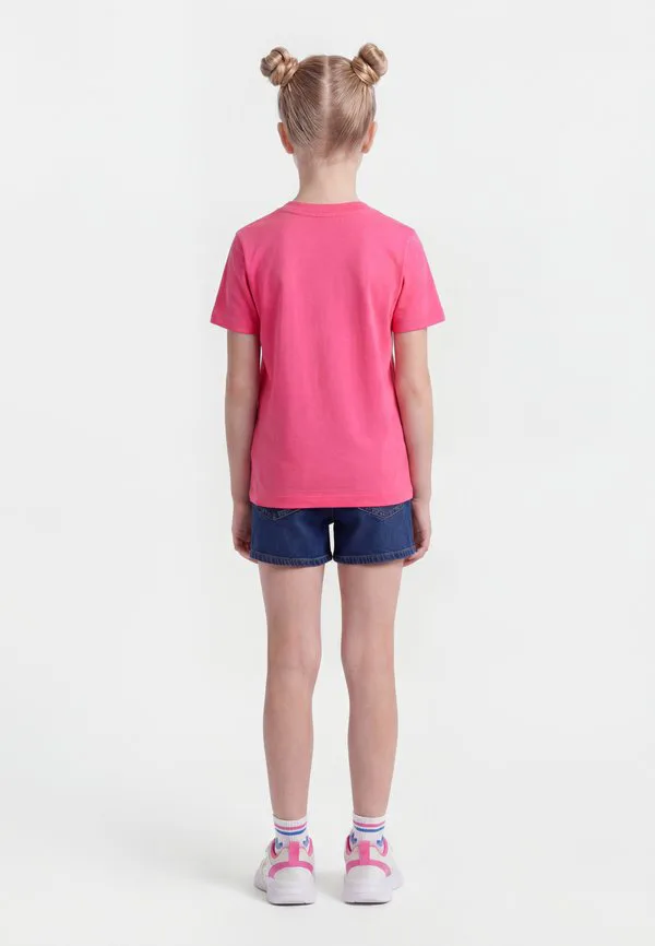 Футболка унисекс с графическим принтом, посвященным иконе месси. Adidas Performance, Pink — фото 2