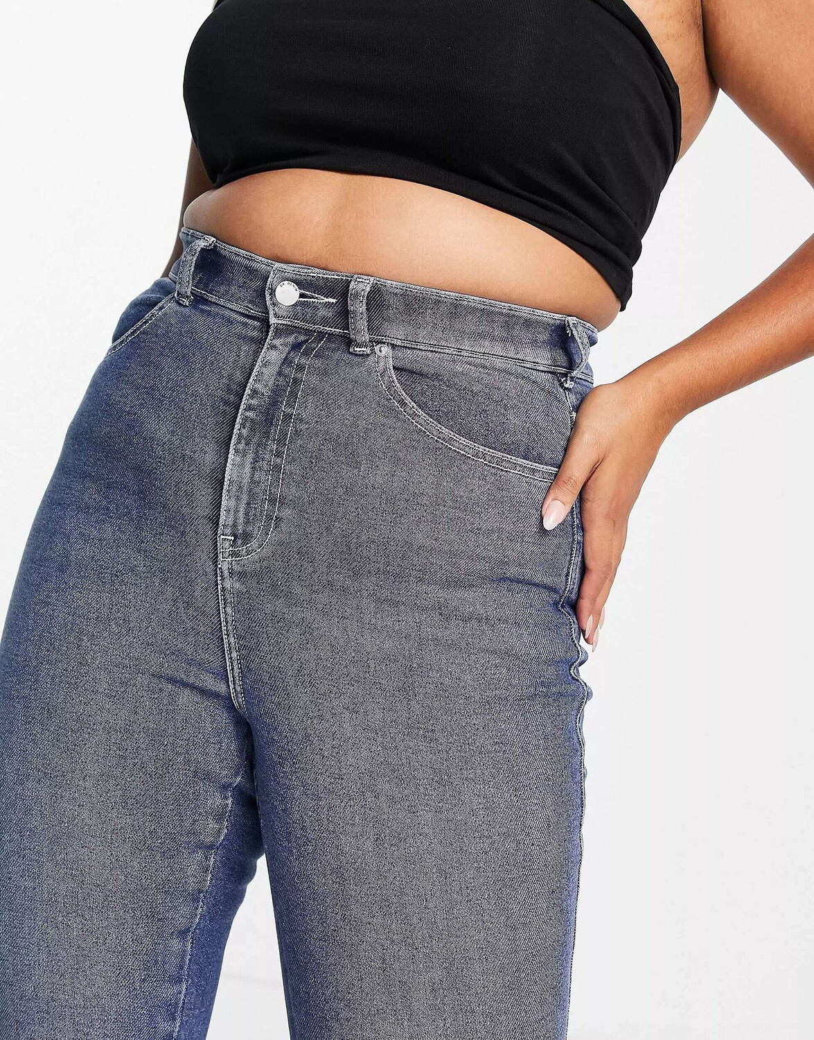

Синие джинсы скинни Dr Denim Moxy