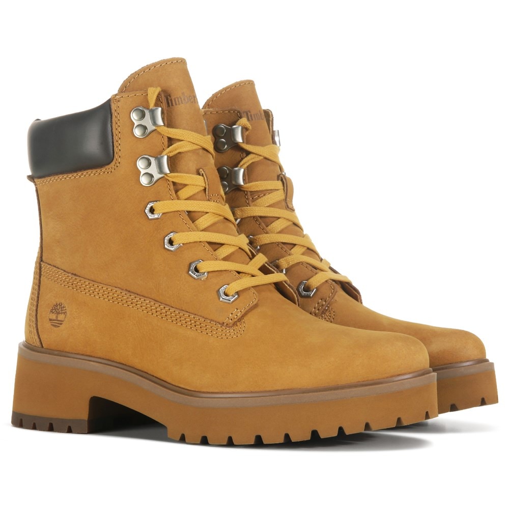 

Женские ботинки Carnaby Cool 6 дюймов Timberland, цвет wheat