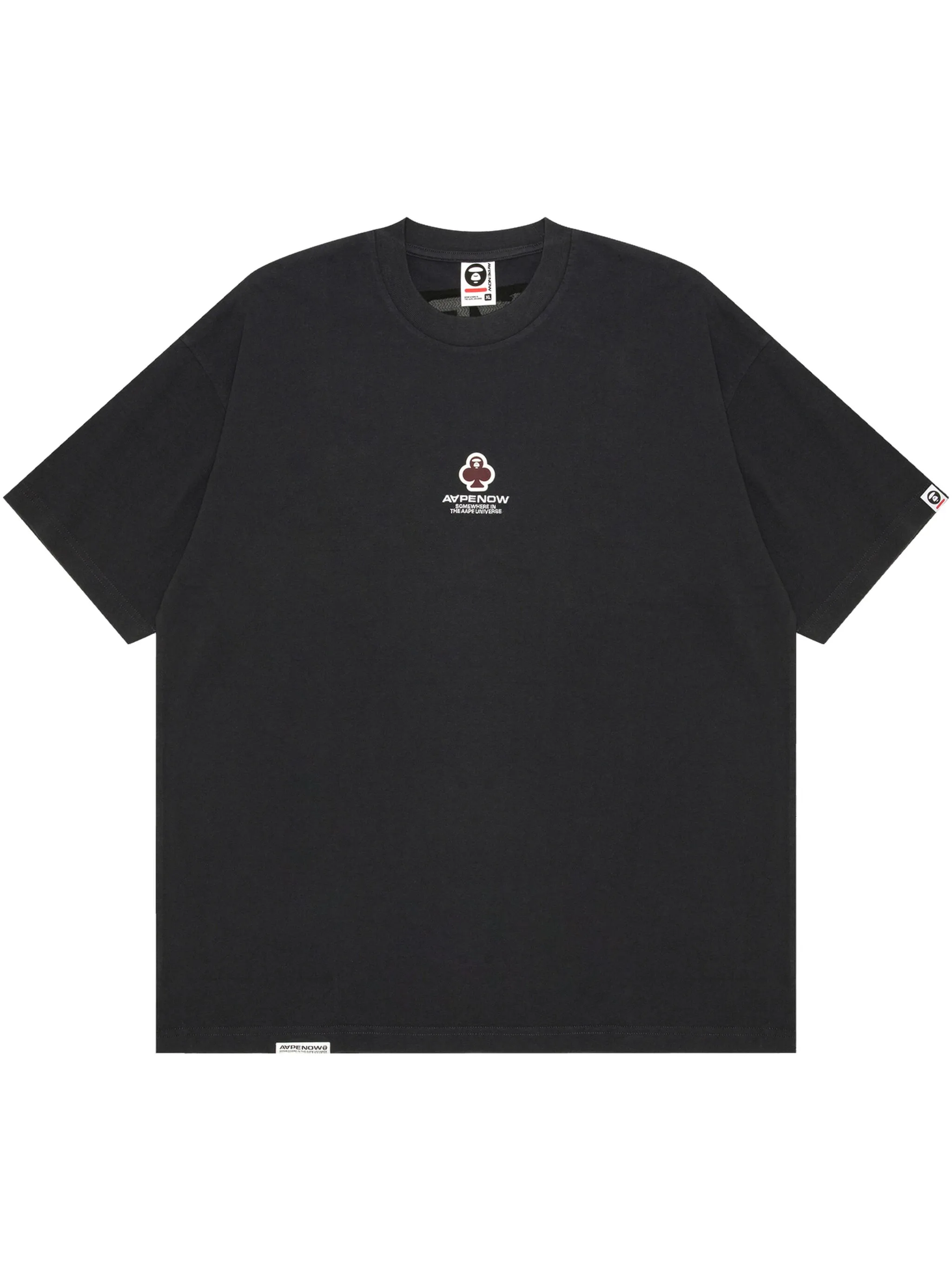 

Футболка Moonface Clover Aape By A Bathing Ape, черный