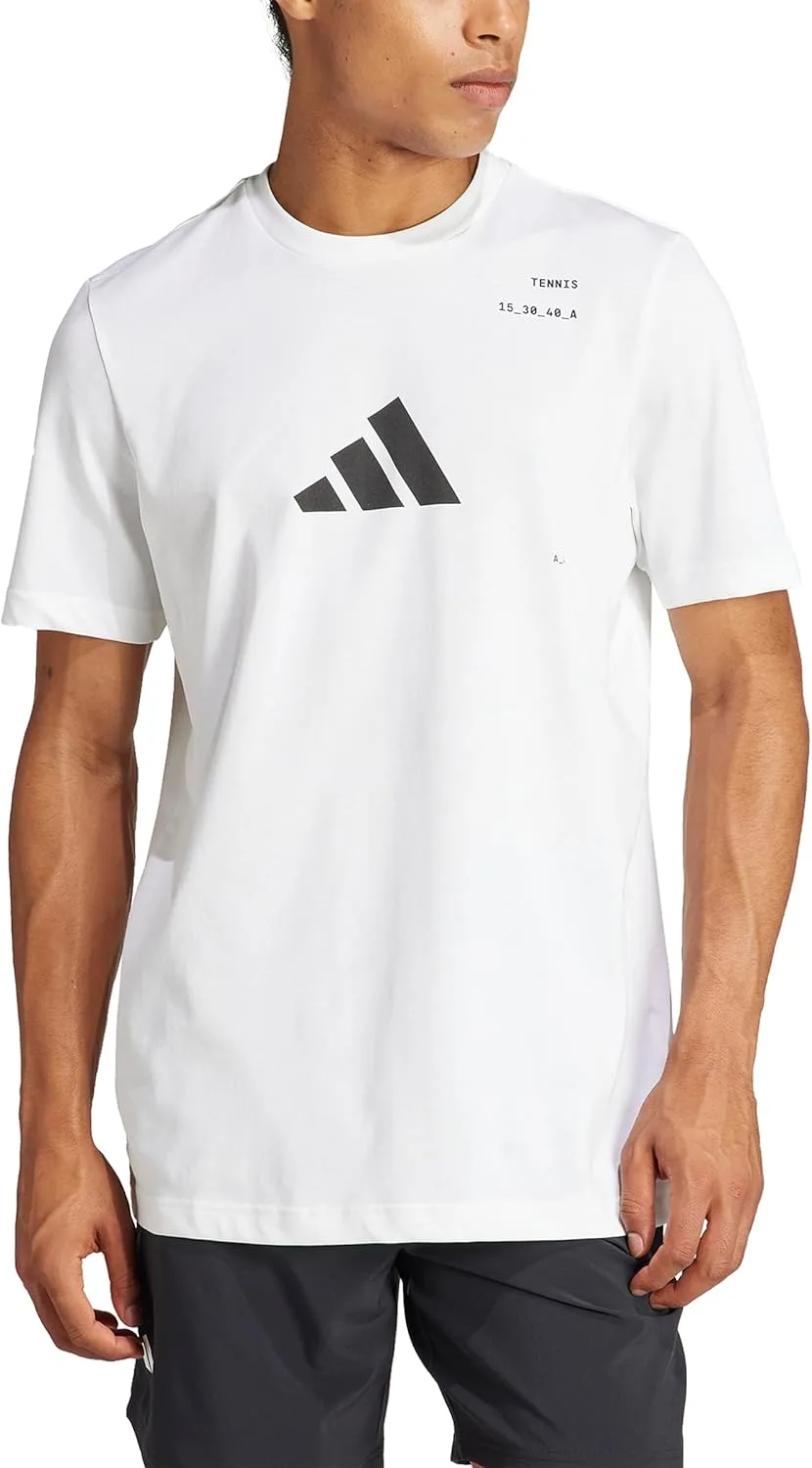 Футболка adidas Men's Tennis Category Graphic — фото 3