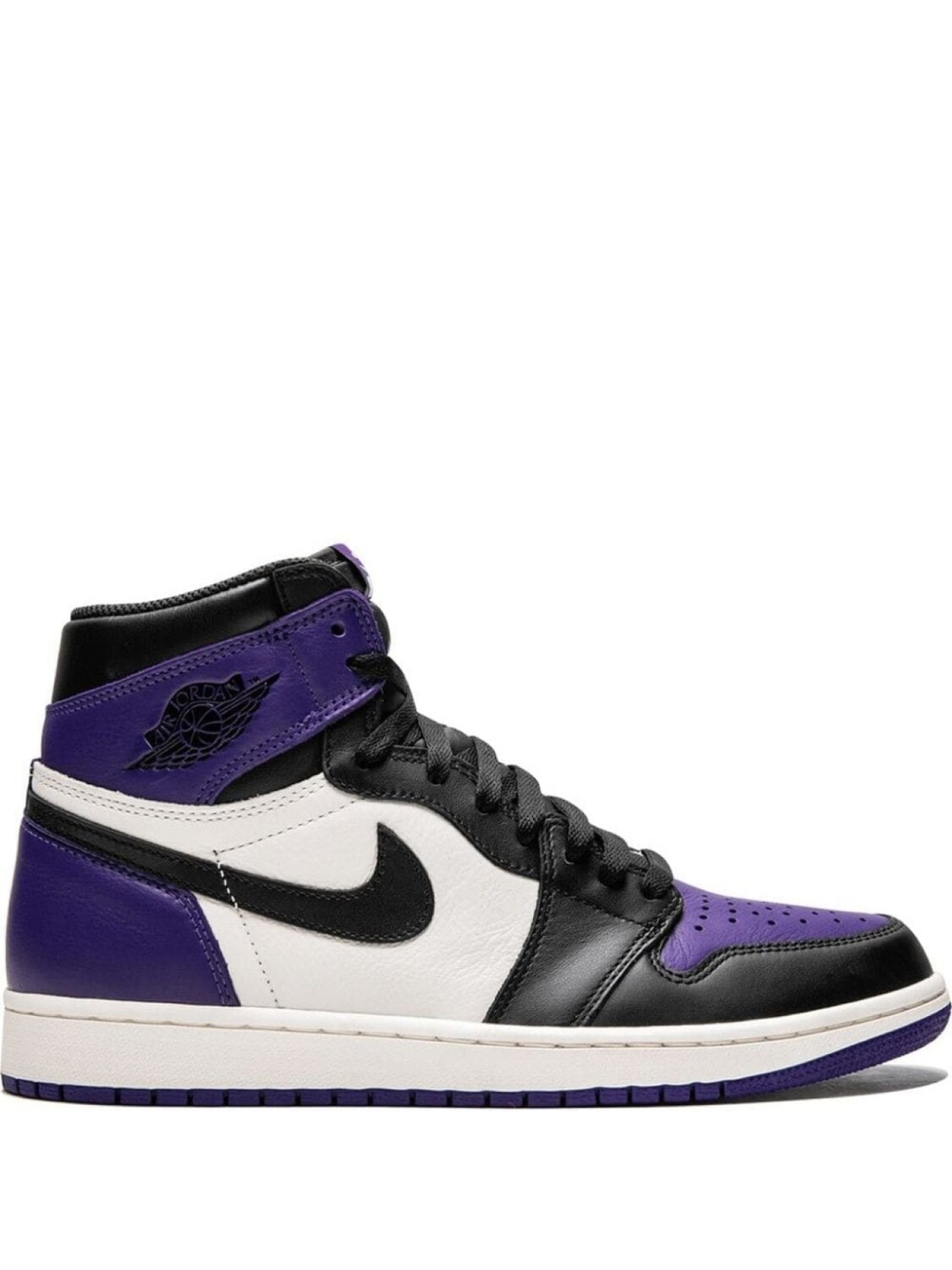 

Кроссовки Jordan Air Jordan 1 Retro High OG, фиолетовый/черный/белый