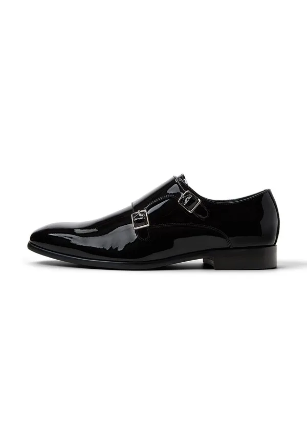 Слипоны monk strap ricardo Aldo, Black
