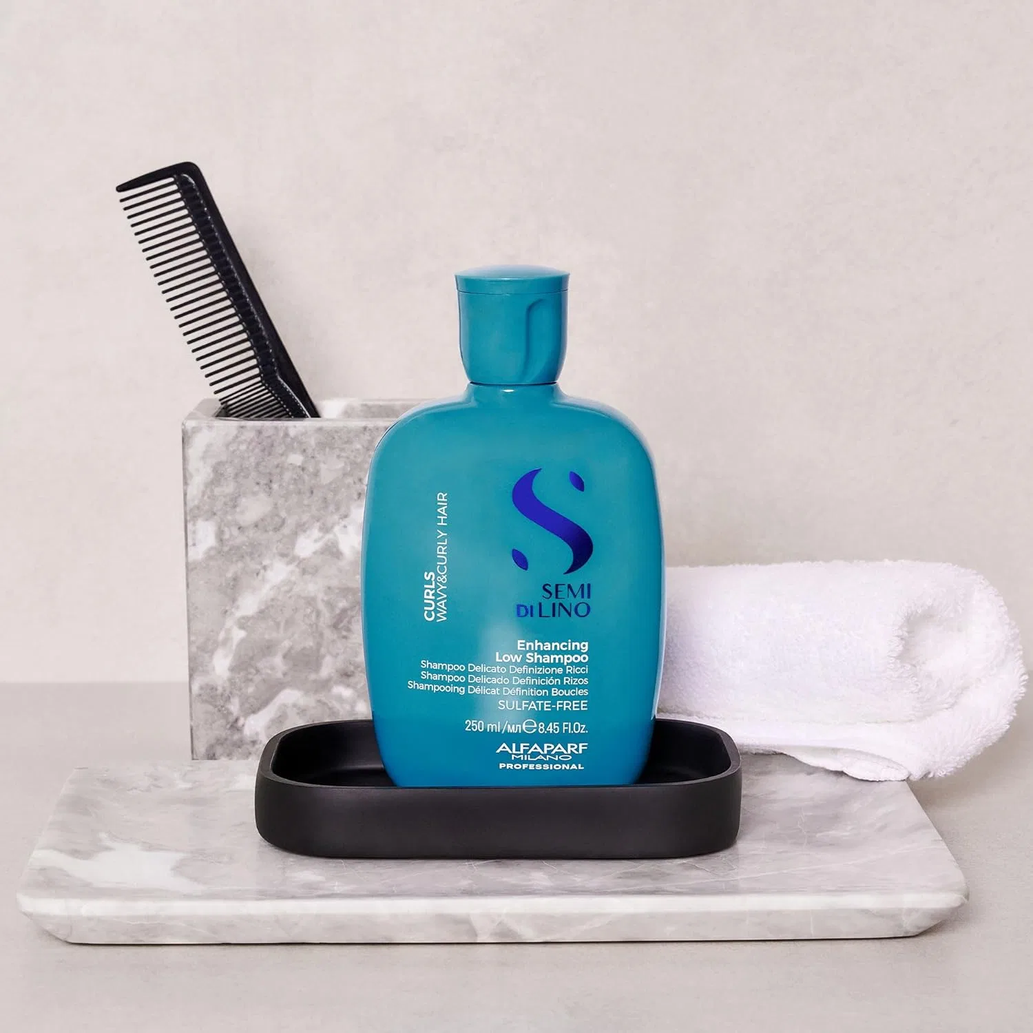 Шампунь для усиления локонов Semi di Lino Curls Enhan. Low Sh 250 мл от AlfaParf Milano — фото 2