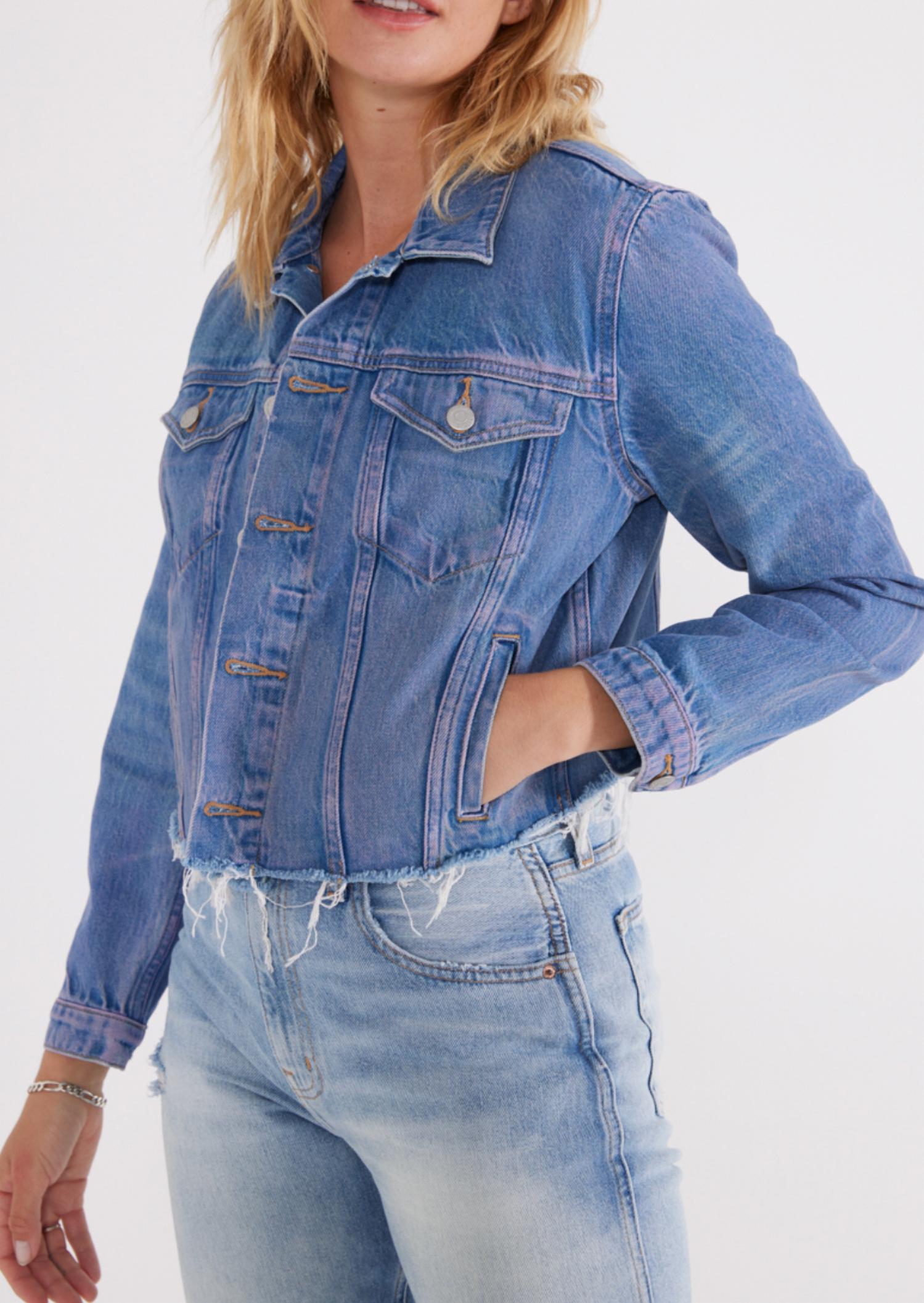 

Короткая джинсовая куртка Lennox Sunset Cliff ETICA, Denim