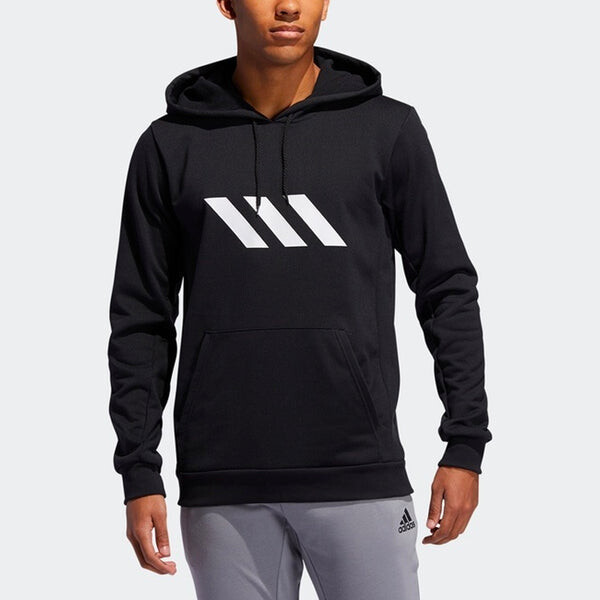 Толстовка adidas Spt Bb Po Basketball Casual Sports Pullover Black, черный — фото 4