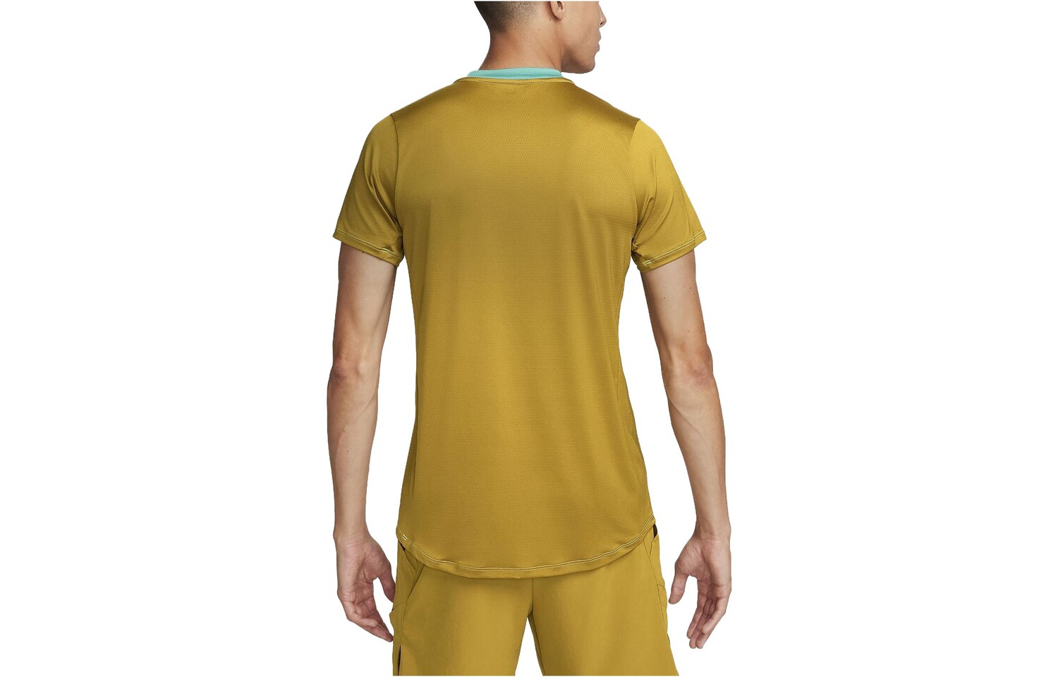 Футболка Dri-FIT Advantage мужская бронзовая Nike, цвет Bronze — фото 2