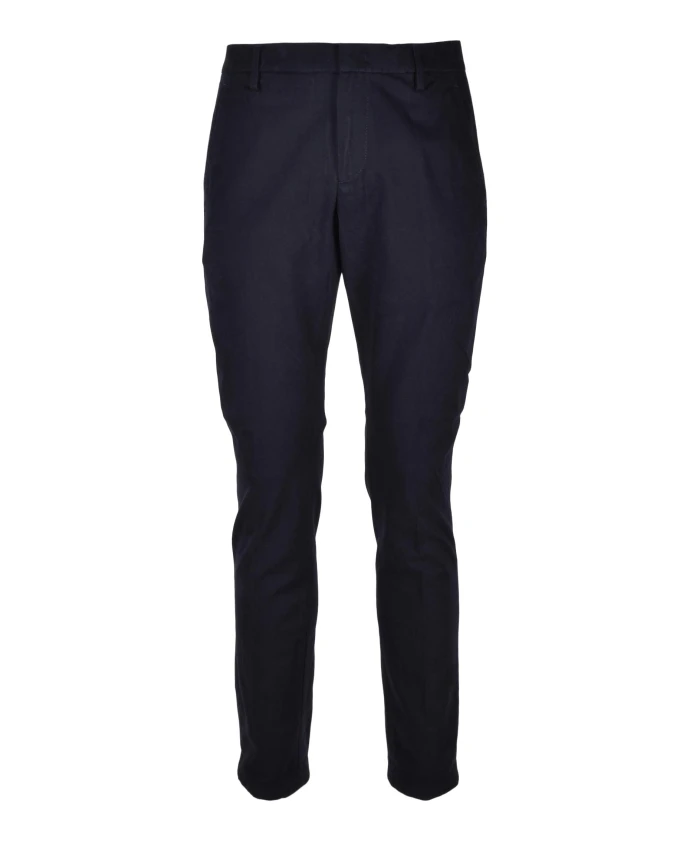 

Брюки из хлопка и эластана Dondup, синий