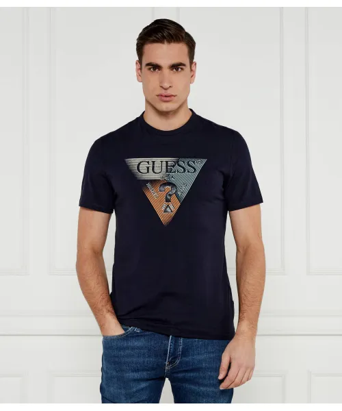 

Футболка Slim fit Guess Jeans, синий