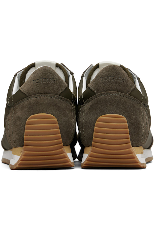 Toteme Спортивные кроссовки цвета хаки — фото 2