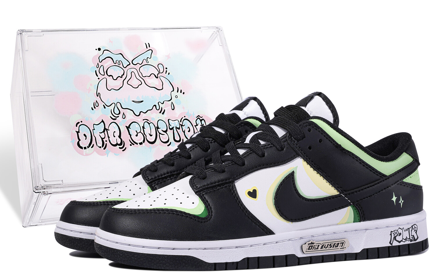 

Мужские кроссовки для скейтбординга Nike Dunk, Black