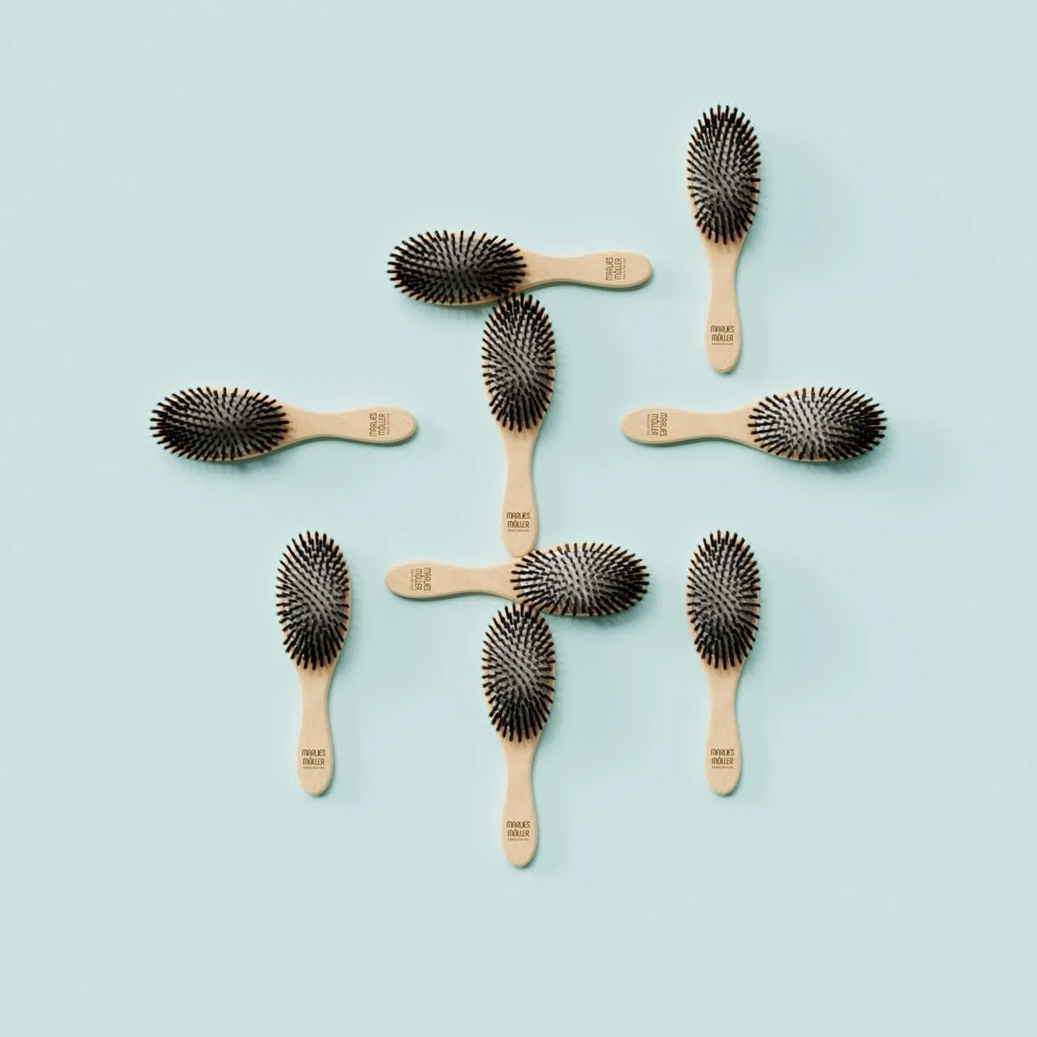 Щетка для волос «Travel Allround Brush» от Marlies Möller Marlies Möller, Wood Colour / Black — фото 4