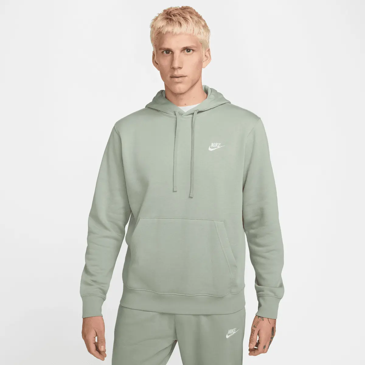 

Худи Nike Sportswear Club Fleece, зеленый
