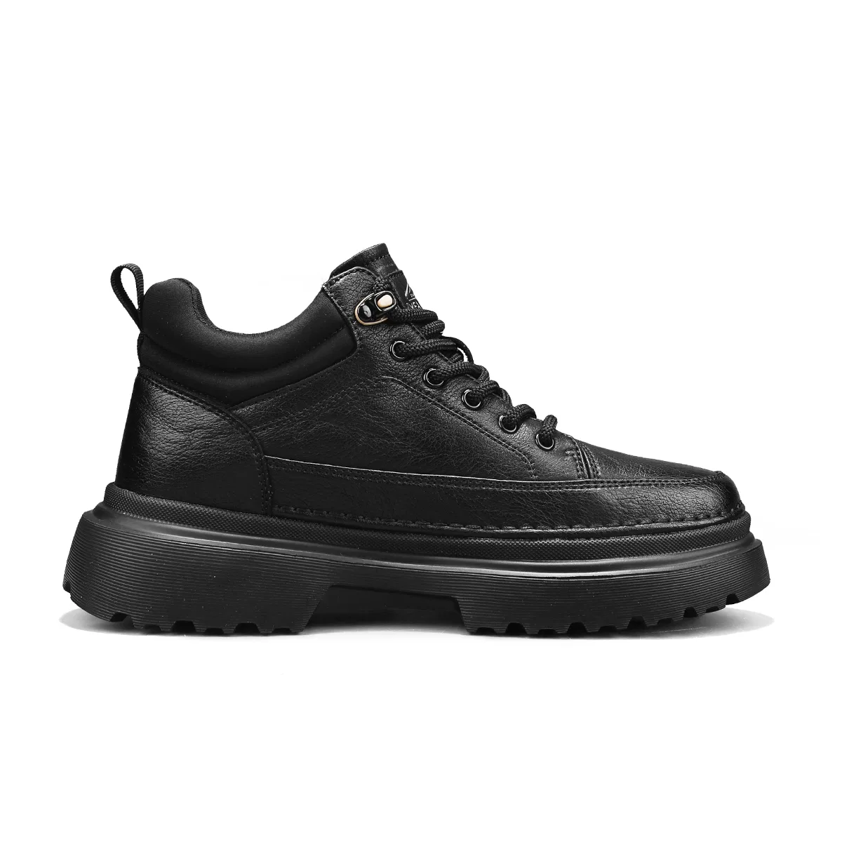 Кроссовки кожаные YEARCON Black — фото 3
