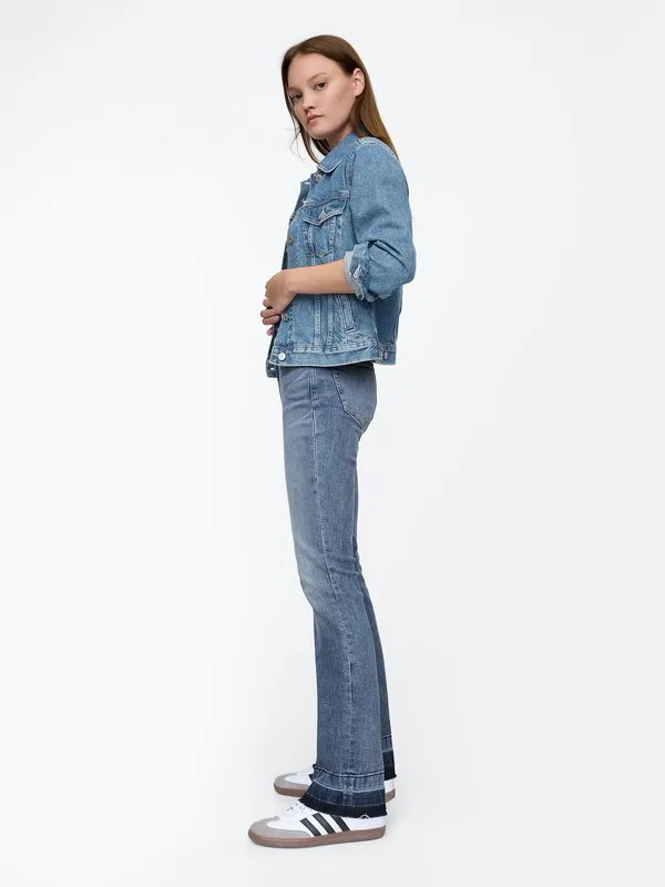 Джинсы vbaby boot rocha skinny fit Gap, Medium Wash — фото 4
