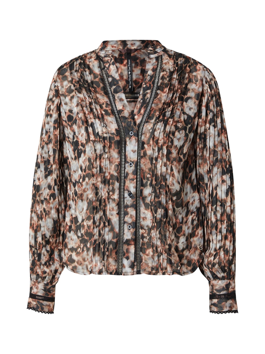 

GUESS Блузка 'New Josette' в коричневом цвете