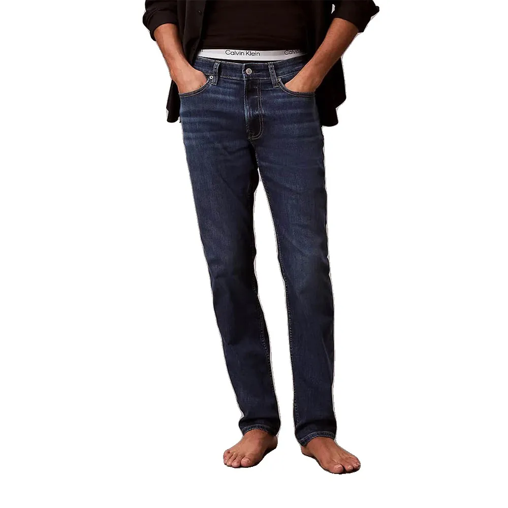 

Джинсы Calvin Klein LV04RE777G, зауженный крой Calvin klein jeans, синий