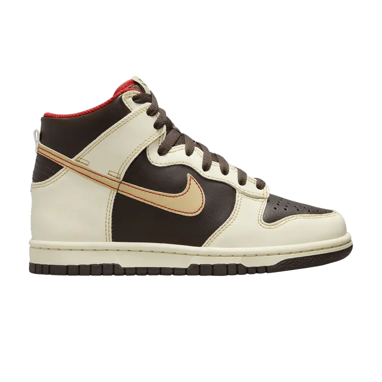 

Кроссовки Nike Dunk High GS Baroque Brown, коричневый