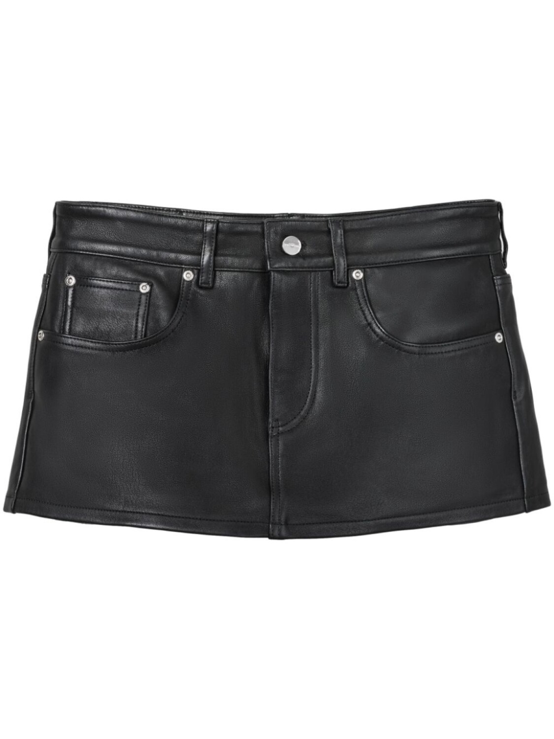 

Шорты Marc Jacobs The Leather, черный