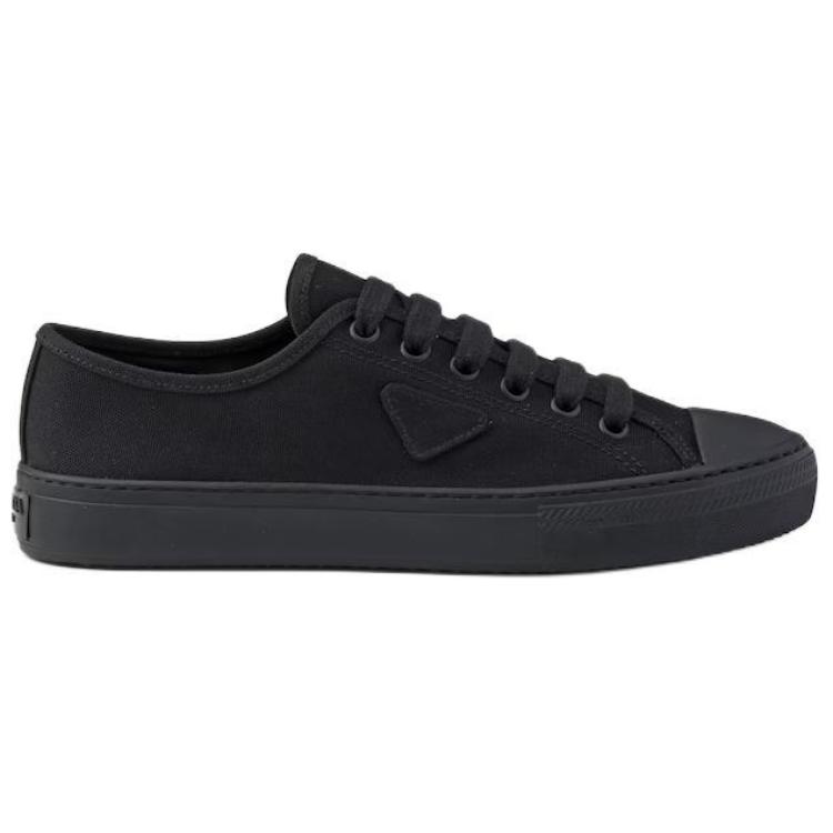 Кроссовки для скейтбординга Hemp Low Top мужские черные PRADA — фото 2