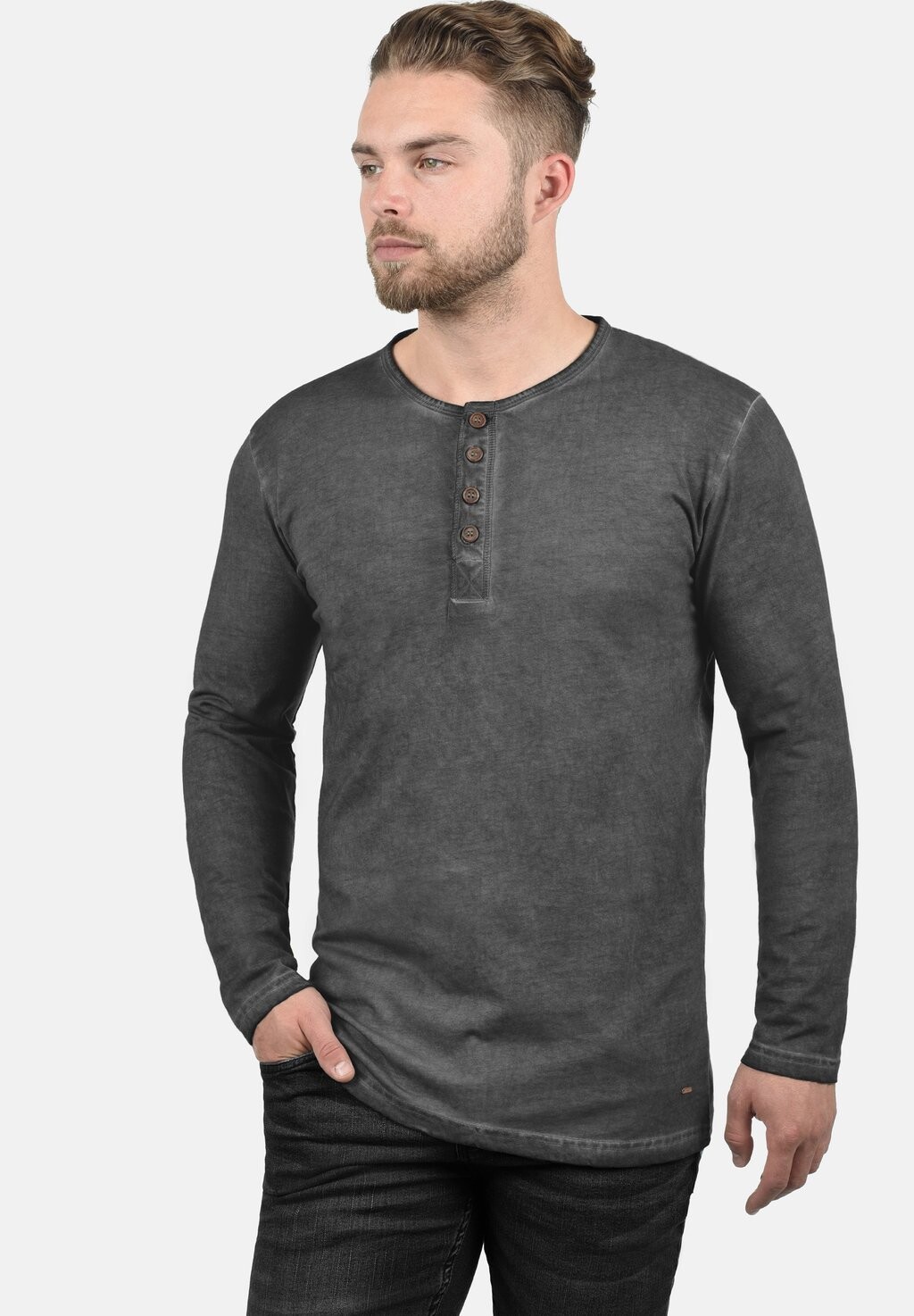 

Футболка с длинным рукавом Sdtimur Solid, цвет dark grey