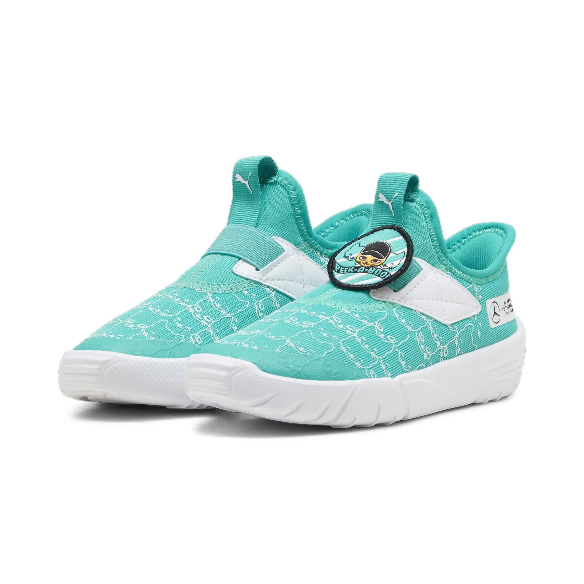 

Кроссовки PUMA "Кроссовки Mercedes-AMG Petronas F1 Slipkart Kids", белый
