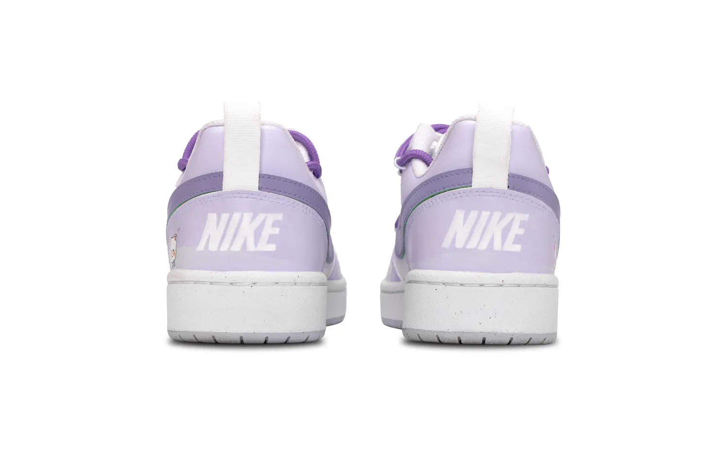 

Кроссовки Nike Court Borough Skateboarding Shoes Women's Low-top Pink, цвет Light Lavender