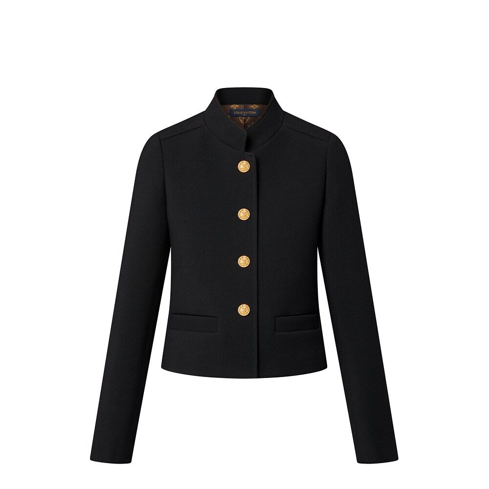 

Офицерская куртка LV Button Louis Vuitton, черный