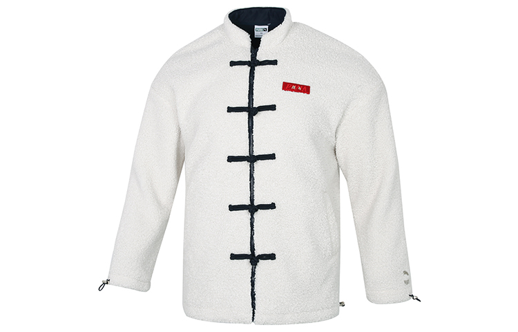

PUMA Бархатная куртка мужская белая, White