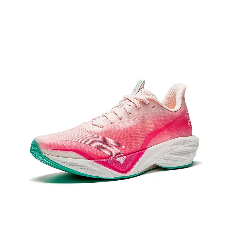 ANTA Кроссовки Mach 6 Low top Casual Training для бега на длинные дистанции мужские Pollen Pink/Radiant Pink/Papyrus White — фото 3