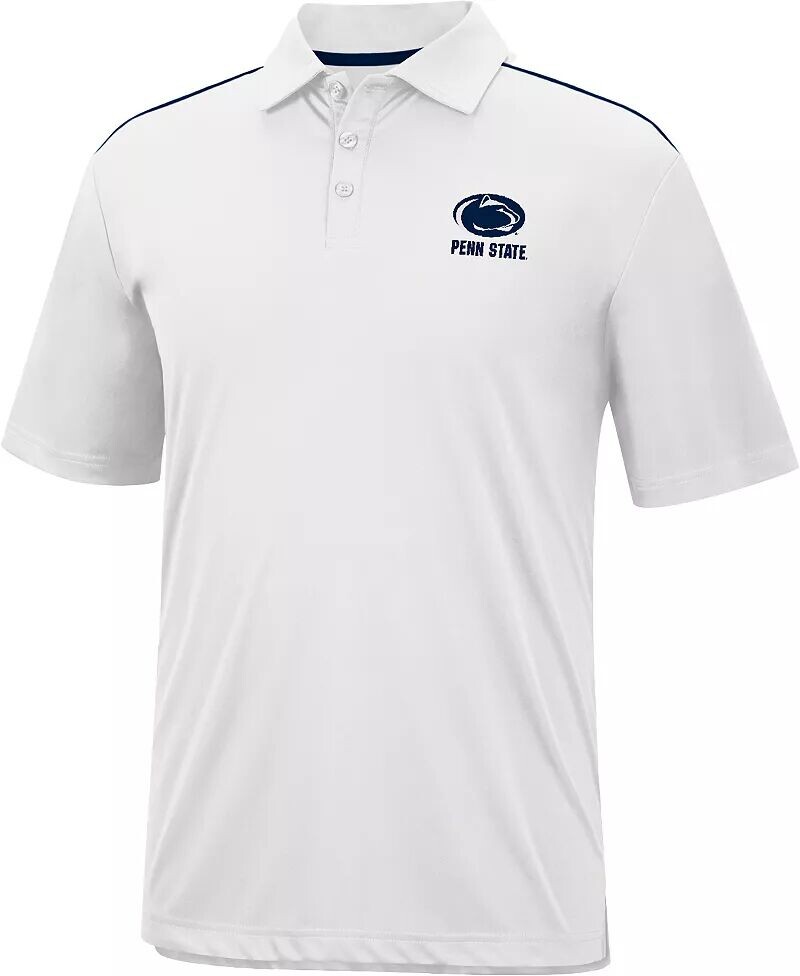 

Colosseum Мужская белая футболка-поло Penn State Nittany Lions