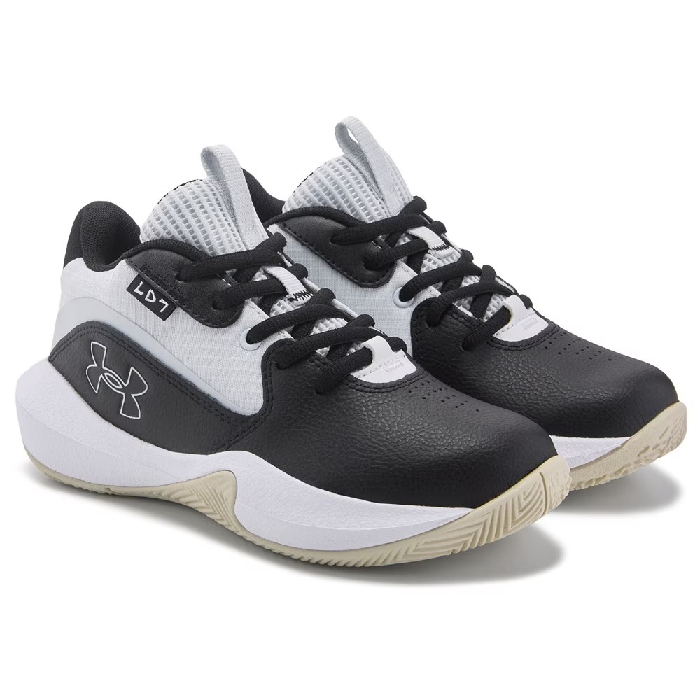 

Баскетбольная обувь Lockdown 7 для малышей Under Armour, черный
