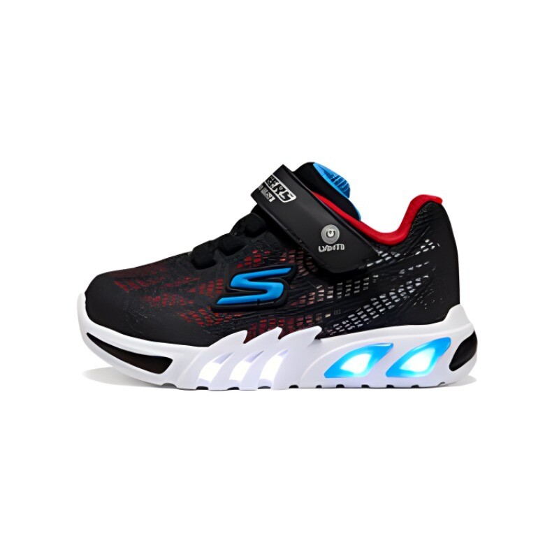 

Кроссовки Skechers Kids Lifestyle Shoes PS Low-top Black/Red/Blue, черный/белый