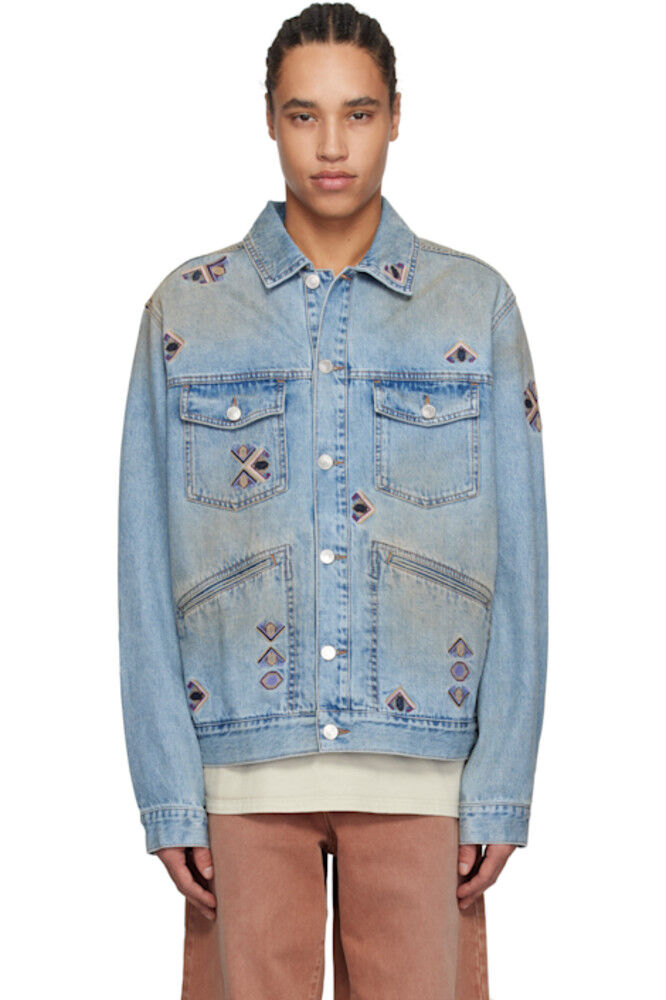 

Синяя джинсовая куртка Jango Isabel Marant