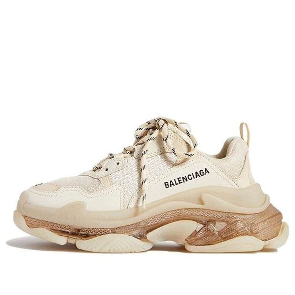 

Кроссовки triple s sneaker 'clear sole - off white' Balenciaga, белый