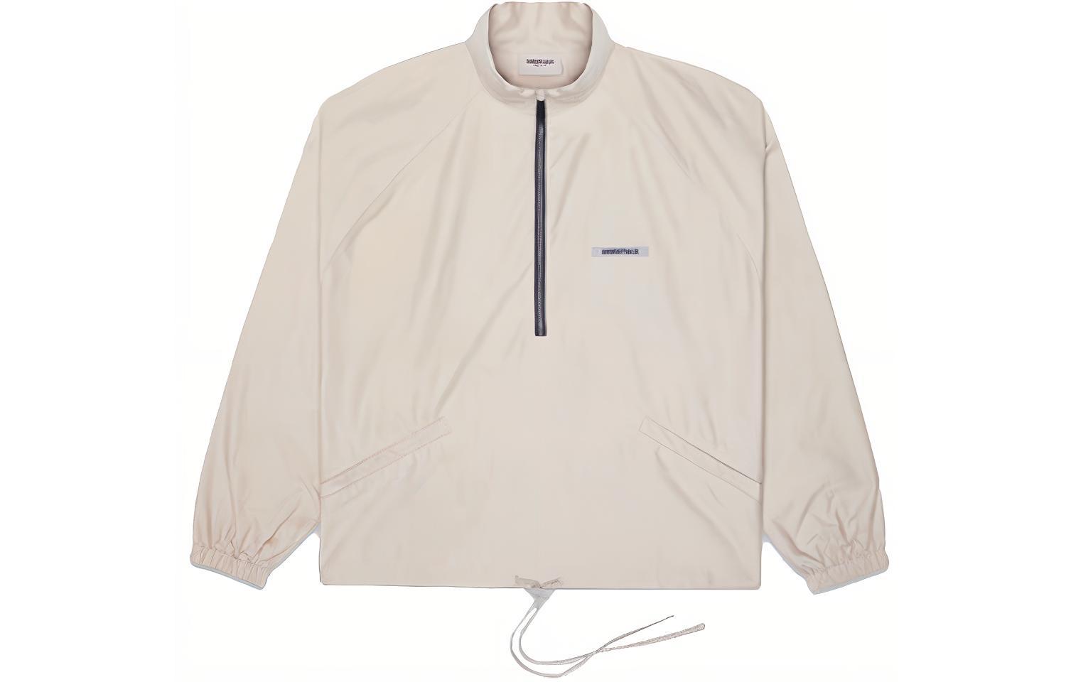 Полузип спортивная куртка Fear Of God Essentials, moss