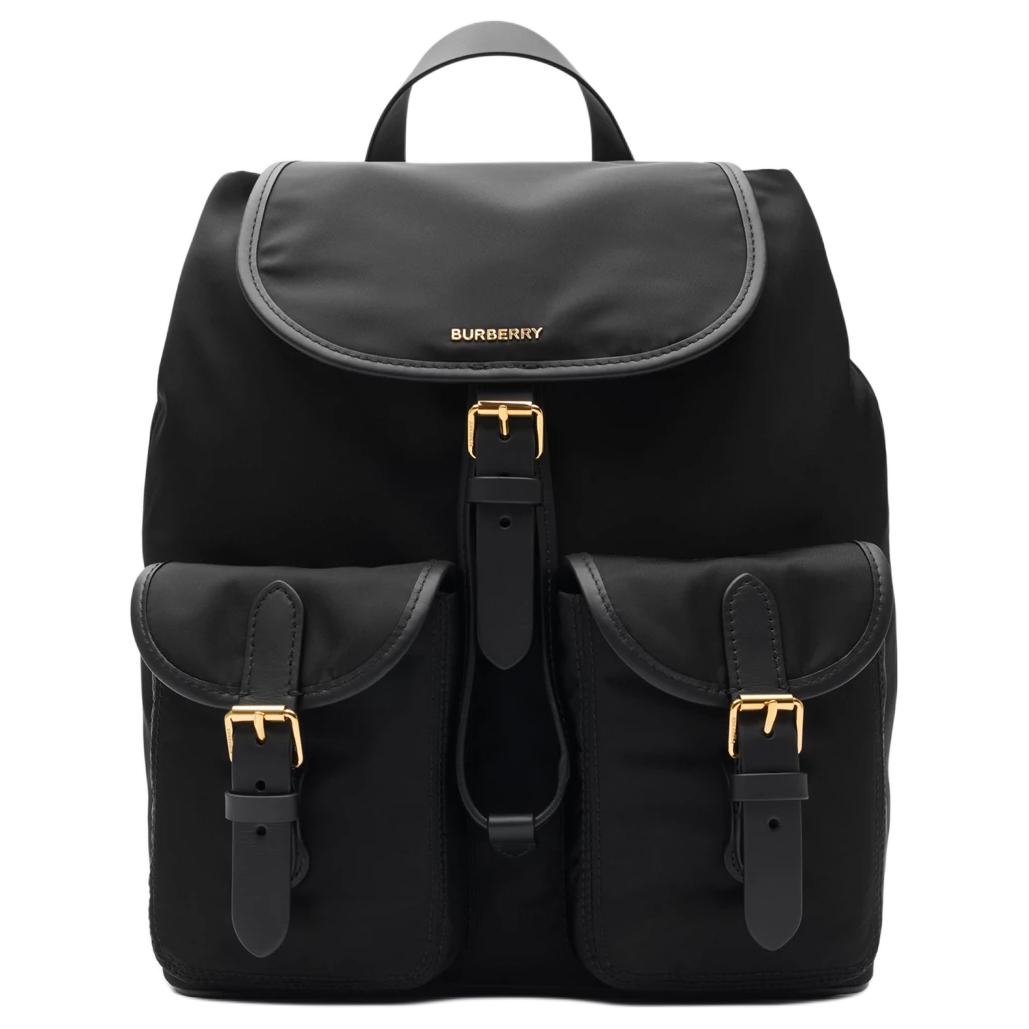 

Burberry Полиамидный рюкзак унисекс черный