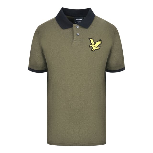 

Рубашка-Поло Olives Lyle & Scott, зеленый