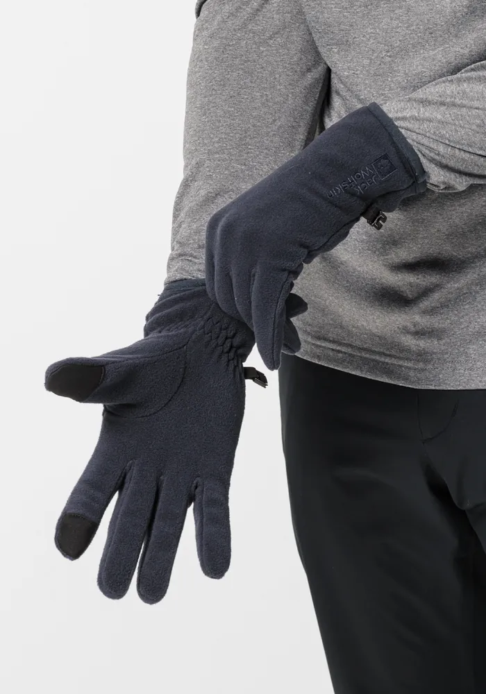 

Флисовые перчатки Jack Wolfskin "REAL STUFF GLOVE", синий