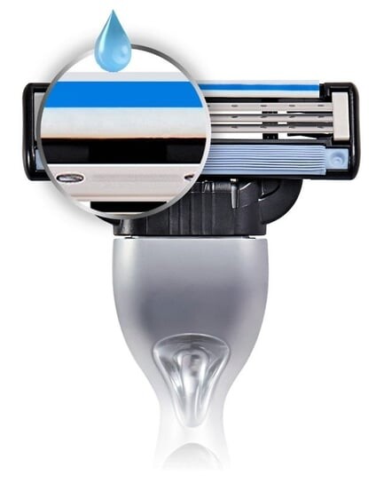 Сменные лезвия для ножей Mach3 8 шт., новое издание Gillette — фото 2