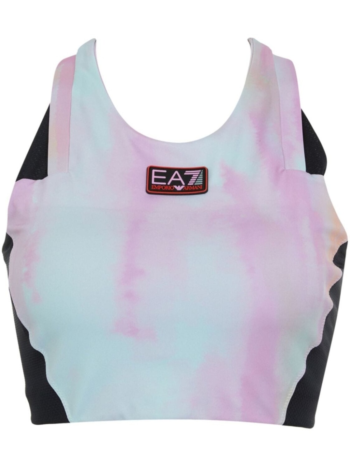 

Ea7 Emporio Armani спортивный бюстгальтер с логотипом, розовый