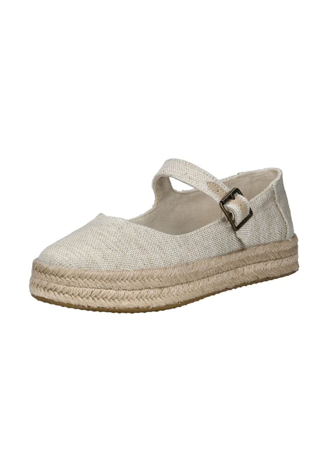 Балетки текстильные Toms, цвет natural