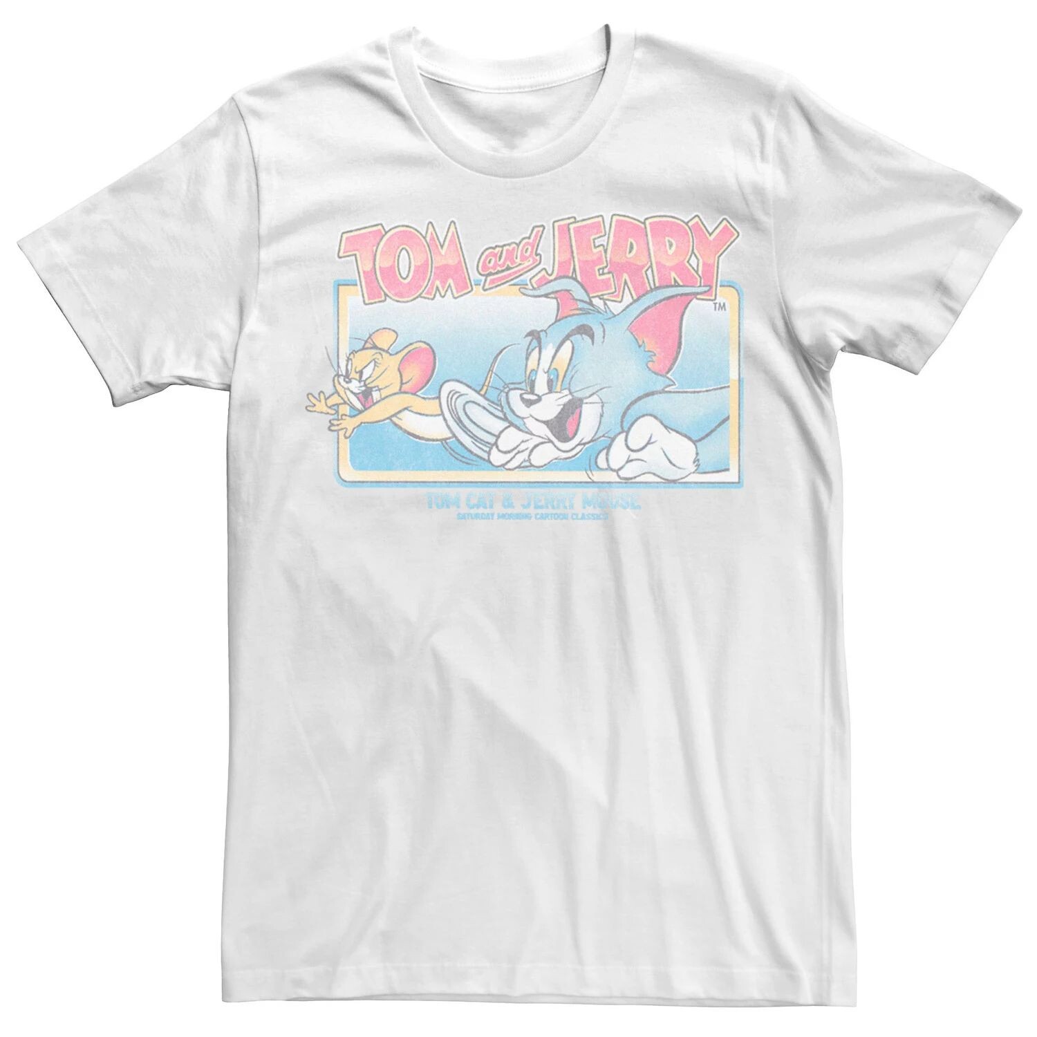 

Мужская футболка Tom And Jerry Playful Friends Licensed Character