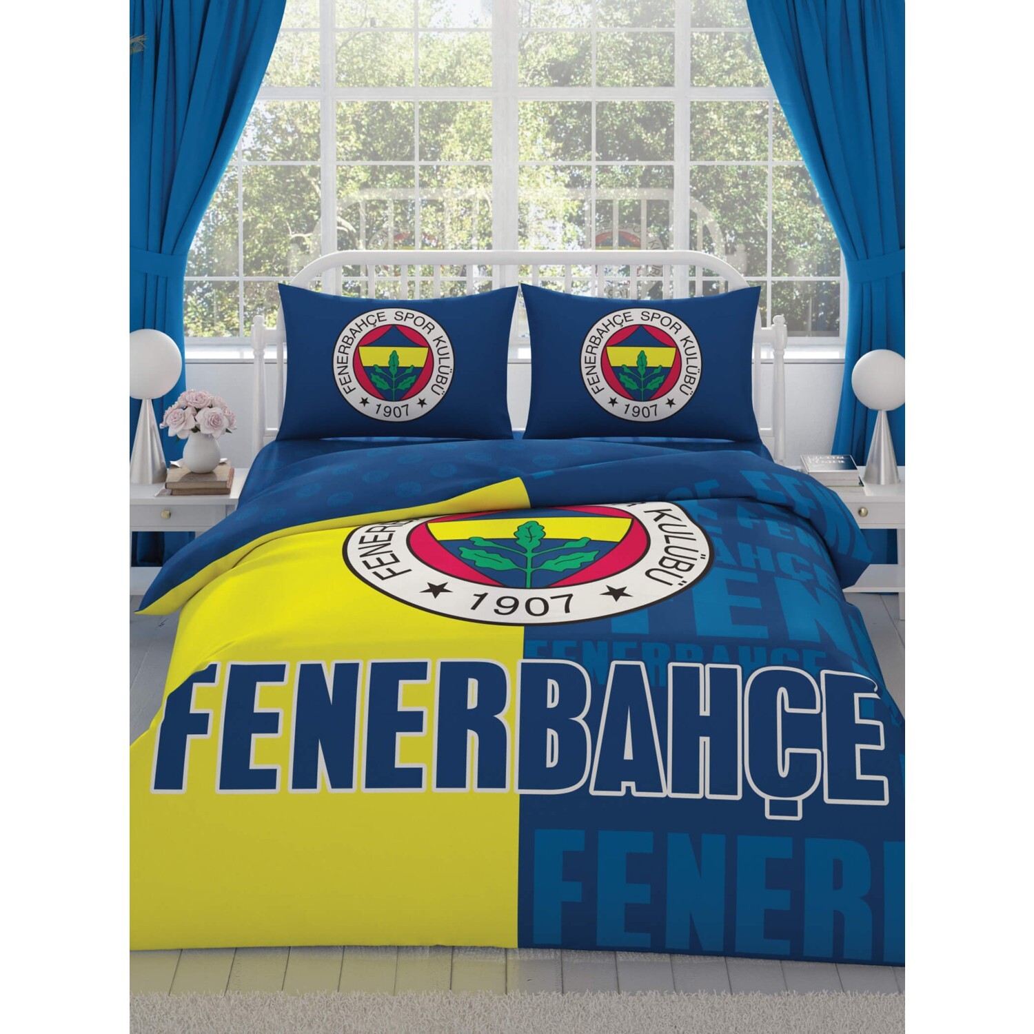 

Лицензированный Комплект постельного белья с логотипом Tac Fenerbahce Parca