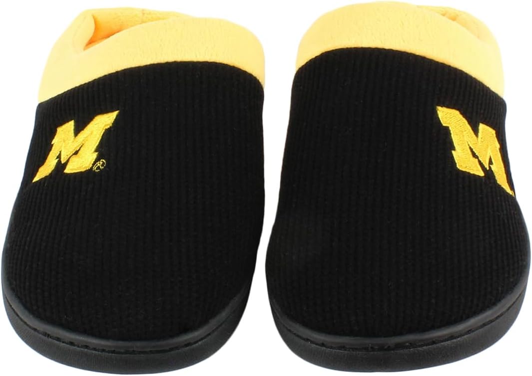 Удобные сабо для взрослых унисекс Comfy Feet, Michigan Wolverines — фото 2