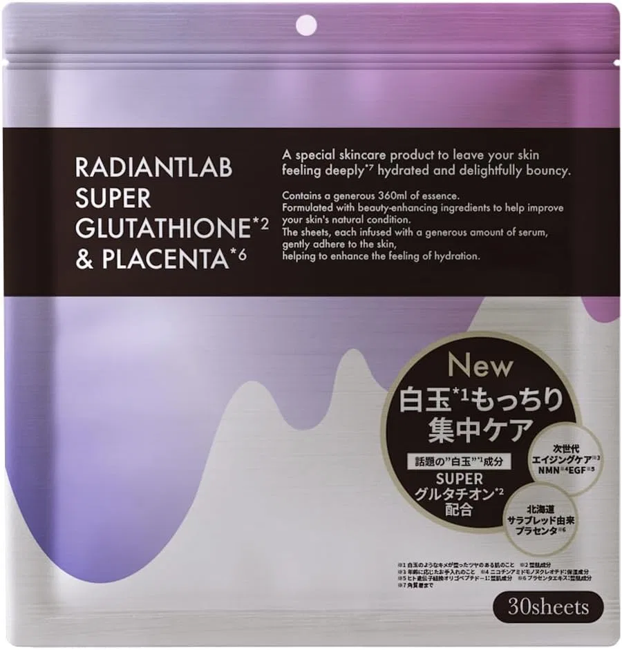 Сыворотка GLOBAL JAPAN — Radiant Lab Super Glutathione & Placenta, 360 мл