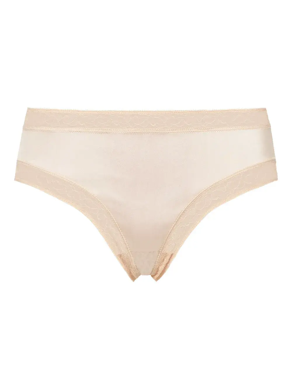 

Шелковые трусы-танга Rêveur с кружевом Eres, нейтральный